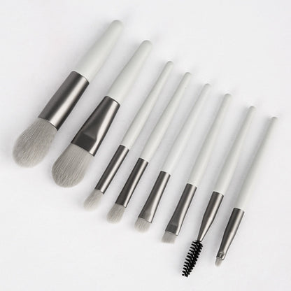 Mini Version of 8 Makeup Brush Set Portable Travel Set Soft-Bristled Eye Shadow Brush Foundation Brush Beauty Tools Wholesale - image 2