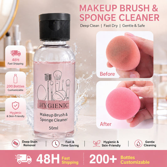 Powder puff cleaning liquid makeup brush beauty makeup egg decontamination cleaning water beauty makeup air cushion sponge egg tool cleaner - image 1