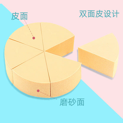 Wholesale Photo Studio Makeup Artist Triangular Powder Puff Beauty Egg Sponge Wet and Dry Storage Box Round Female Round Free Shipping - image 2