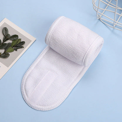 Ready Stock Velcro Headband Double Layer Confinement Headscarf Face Wash Headband European and American Cross-Border Ant Cloth Headband - image 2