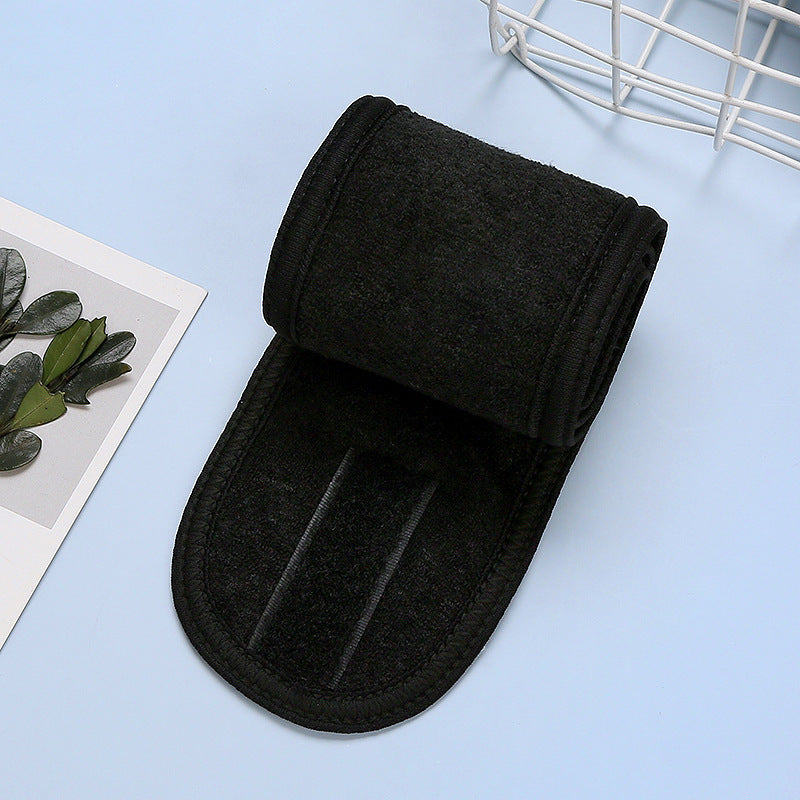 Ready Stock Velcro Headband Double Layer Confinement Headscarf Face Wash Headband European and American Cross-Border Ant Cloth Headband - image 3