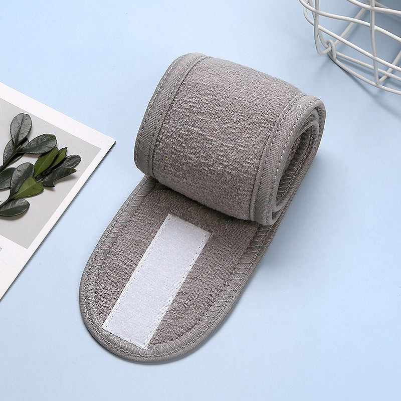 Ready Stock Velcro Headband Double Layer Confinement Headscarf Face Wash Headband European and American Cross-Border Ant Cloth Headband - image 4
