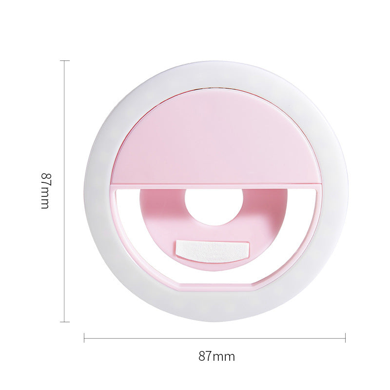 Charging mobile phone fill light live RK12 clip light selfie light portable light photo beauty light ring light - image 5