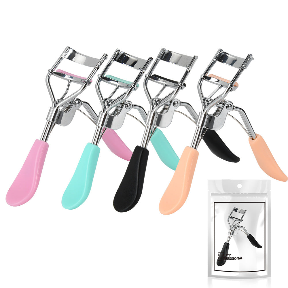 Max&Meeta4 Chrome-Plated Eyelash Curler Eyebrow Trimmer Plastic Handle Korean Style Wholesale Styling False Eyelashes - image 1