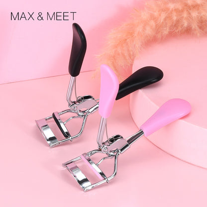 Max&Meeta4 Chrome-Plated Eyelash Curler Eyebrow Trimmer Plastic Handle Korean Style Wholesale Styling False Eyelashes - image 2