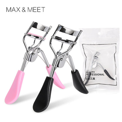 Max&Meeta4 Chrome-Plated Eyelash Curler Eyebrow Trimmer Plastic Handle Korean Style Wholesale Styling False Eyelashes - image 3
