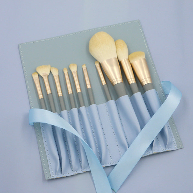Blue Bridge 10 makeup brush set loose powder brush blush brush eye shadow brush wholesale beauty makeup tools - image 4