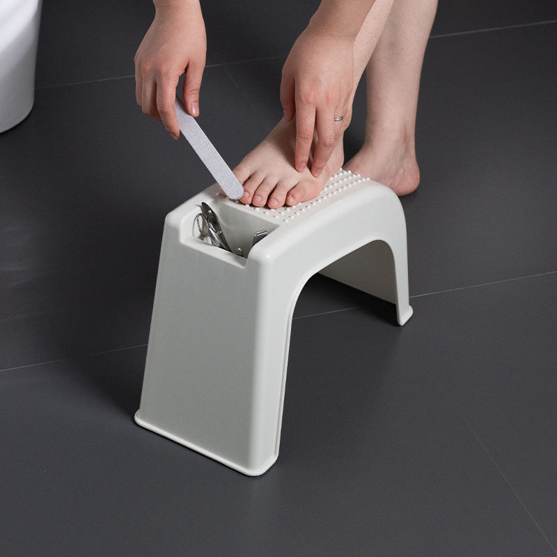 Special Small Stool for Foot Repair, Manicure Footrest, Home Bathroom Non-Slip Footrest, Footrest - image 3