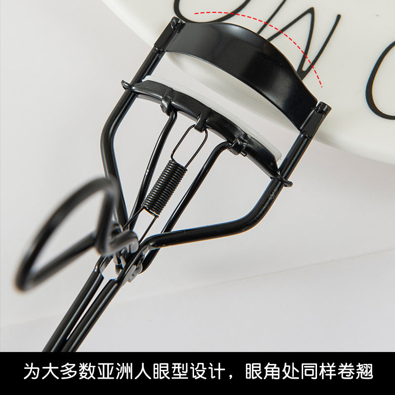 Eye eyelash curler black ultra wide angle lasting styling eyelash curler tool eyelash curler Silver Factory wholesale - image 2