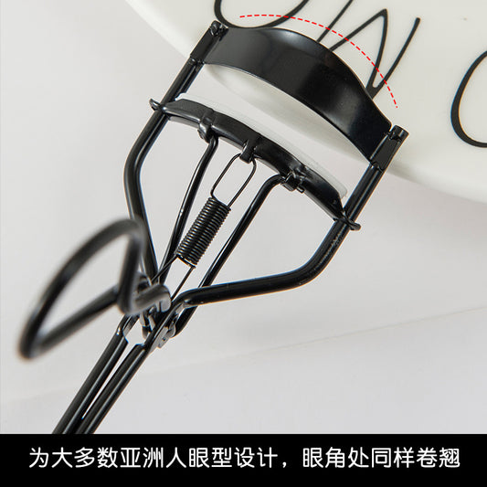 Eye eyelash curler black ultra wide angle lasting styling eyelash curler tool eyelash curler Silver Factory wholesale - image 2