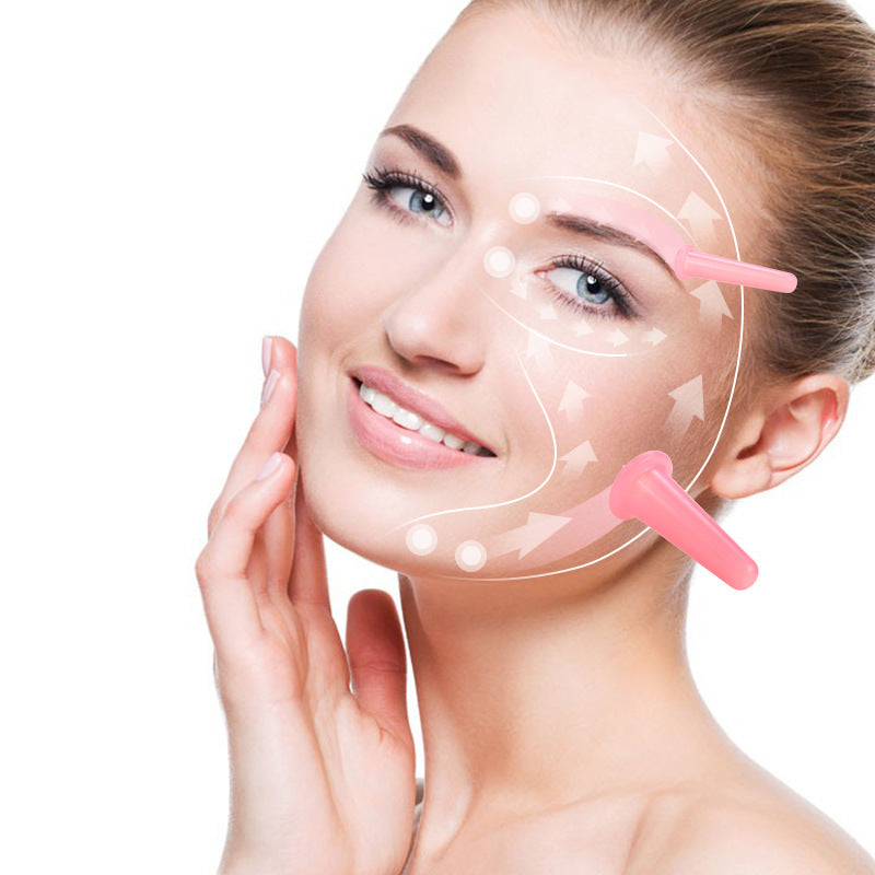 Labeled Cross-Border Silicone Cupping Device for Face and Eye Beauty, Skin Care, Lifting and Maintenance Massage Cup, Drop Shipping - image 2