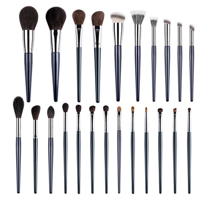 Cangzhou makeup brush suit Cangzhou full set of animal hair blush brush eye shadow brush nose shadow brush details makeup brush set - image 5