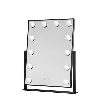 Hollywood led makeup mirror desktop dressing mirror 9 bulb with lamp bedroom desktop mirror gift European and American style - image 4