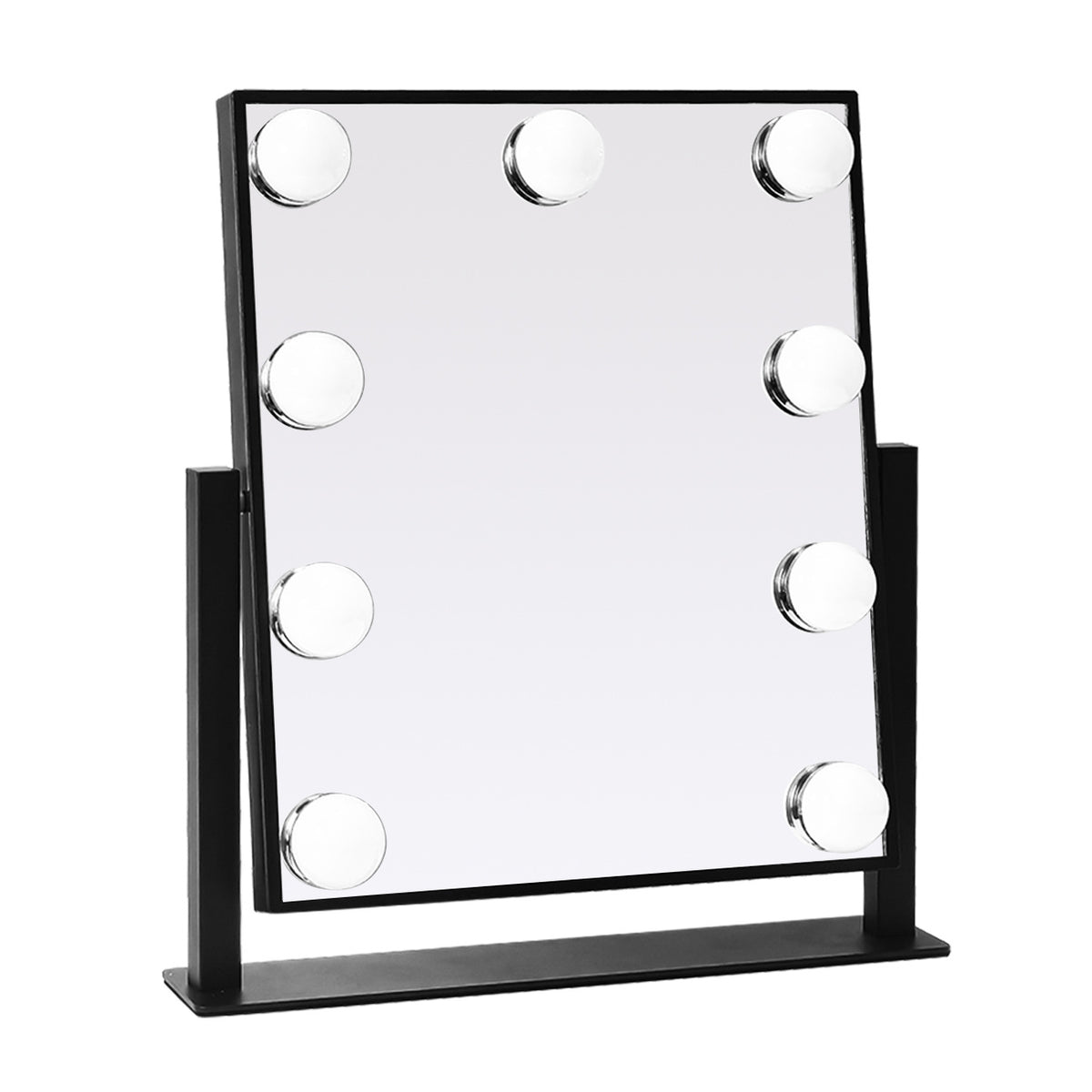Hollywood led makeup mirror desktop dressing mirror 9 bulb with lamp bedroom desktop mirror gift European and American style - image 5