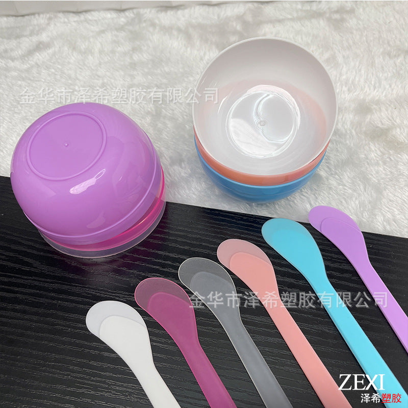 Wholesale DIY Plastic Pp Mask Bowl Mask Mixing Stick Spa Mask Bowl Mask Stick Set Beauty Salon Tools - image 2
