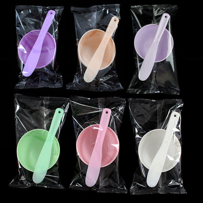 Beauty makeup tools TPR imitation silicone mask bowl plastic soft bowl mask stick film bowl supplies beauty suit medium size - image 4