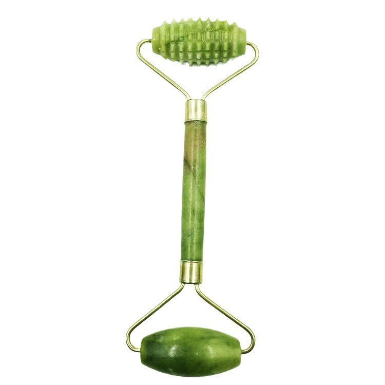 Factory direct supply natural jade beauty container massager facial roller Jade beauty instrument beauty Jade scraping tablets - image 5