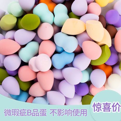 Dry and wet dual-use micro-blemish super soft beauty makeup eggs wholesale do not eat powder makeup powder puff sponge makeup egg beauty makeup tools - image 1
