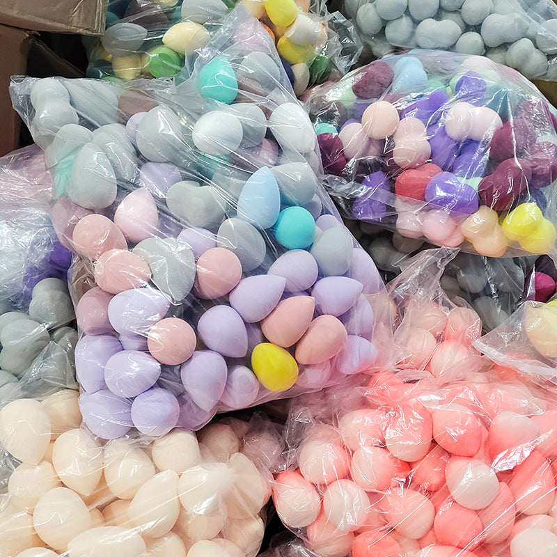 Dry and wet dual-use micro-blemish super soft beauty makeup eggs wholesale do not eat powder makeup powder puff sponge makeup egg beauty makeup tools - image 3