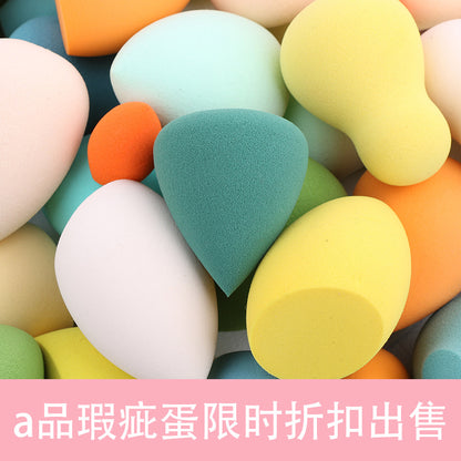 Dry and wet dual-use micro-blemish super soft beauty makeup eggs wholesale do not eat powder makeup powder puff sponge makeup egg beauty makeup tools - image 4