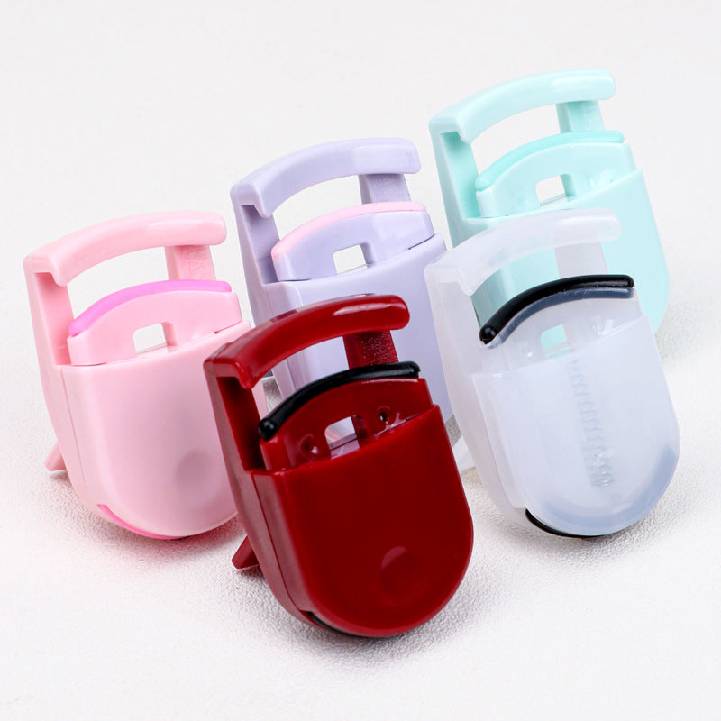 Portable Eyelash Curler Curling Long-lasting Stereotype Wide-angle Big Eye Eyelash Curler Beginners Men and Women Students Beauty Makeup Tools - image 2