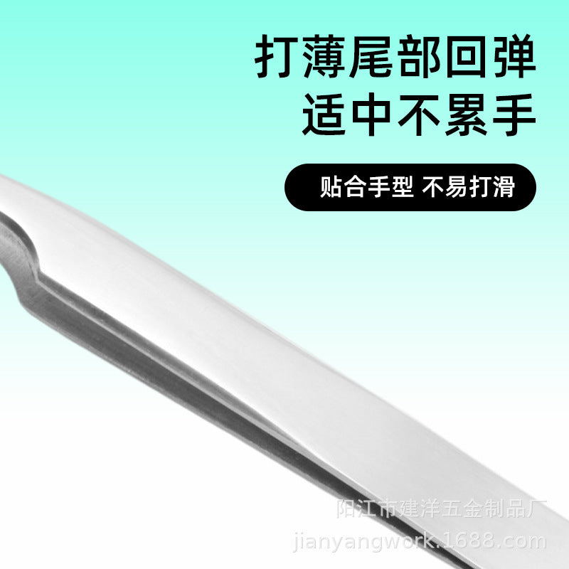 Manufacturer of False Eyelash Tweezers, Eyelash Artist Grafting Eyelash Curler, Dolphin Clip, Gold Feather Clip, High-Precision Flowering Tweezers Tool - image 3