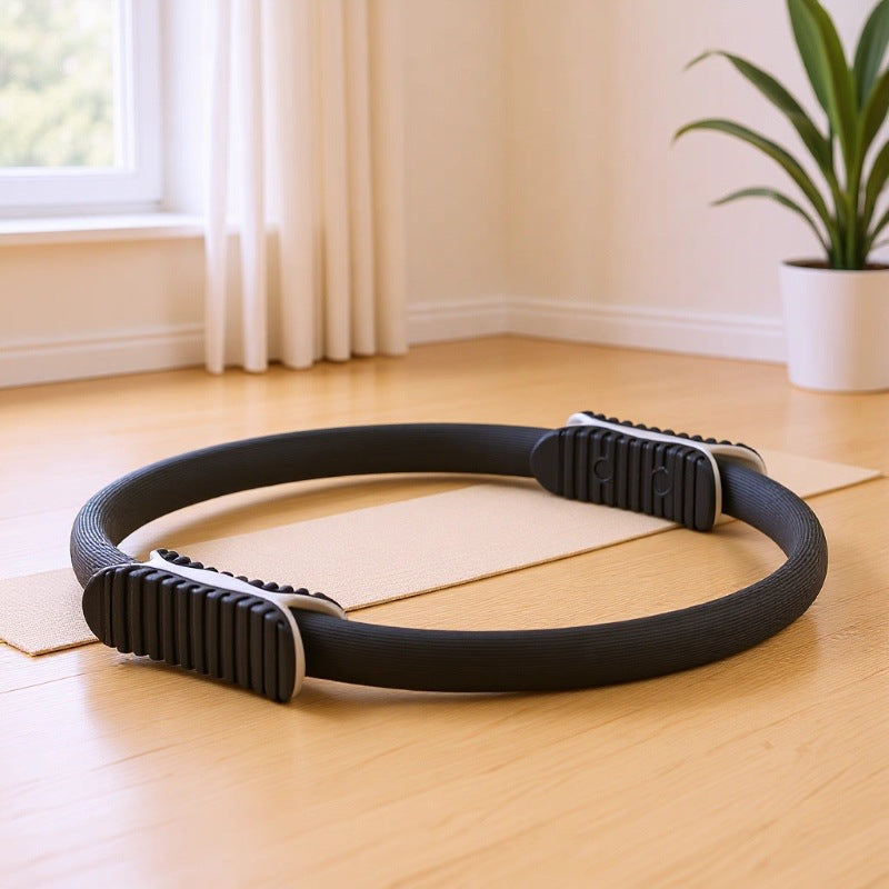 Multi-color Pilates Ring FRP Crescent Handle Magic Ring Open Shoulder Beauty Back Yoga Ring Fitness Resistance Ring Wholesale - image 3
