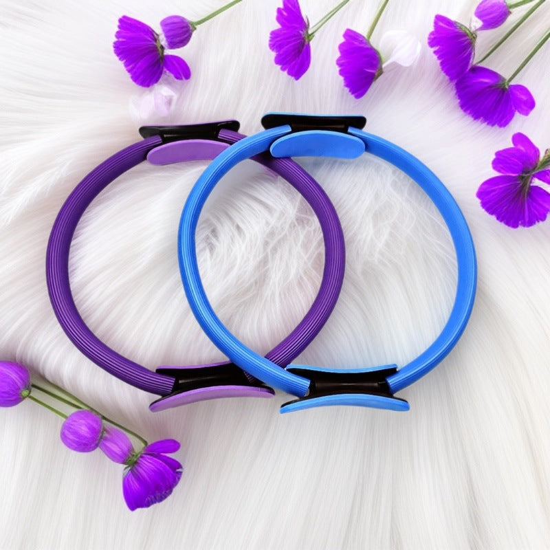 Multi-color Pilates Ring FRP Crescent Handle Magic Ring Open Shoulder Beauty Back Yoga Ring Fitness Resistance Ring Wholesale - image 4