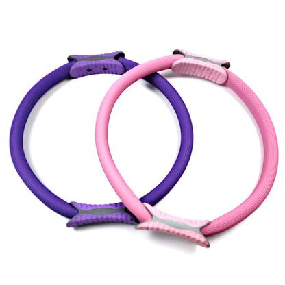 Multi-color Pilates Ring FRP Crescent Handle Magic Ring Open Shoulder Beauty Back Yoga Ring Fitness Resistance Ring Wholesale - image 5
