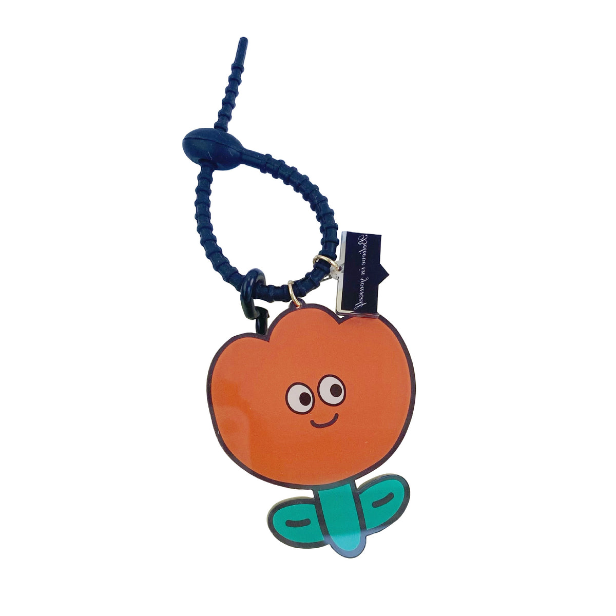 Creative shaped acrylic cartoon mirror girl heart portable mirror keychain cute creative makeup mirror - image 5