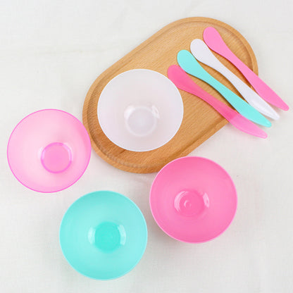 Large and Small Mask Bowl Film Mixing Rod Beauty Salon Spa Tools Plastic Bowl Mask Scraper Factory Wholesale - image 2