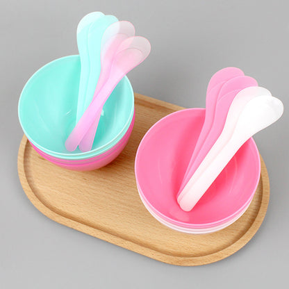 Large and Small Mask Bowl Film Mixing Rod Beauty Salon Spa Tools Plastic Bowl Mask Scraper Factory Wholesale - image 3