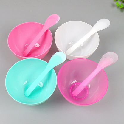 Large and Small Mask Bowl Film Mixing Rod Beauty Salon Spa Tools Plastic Bowl Mask Scraper Factory Wholesale - image 4
