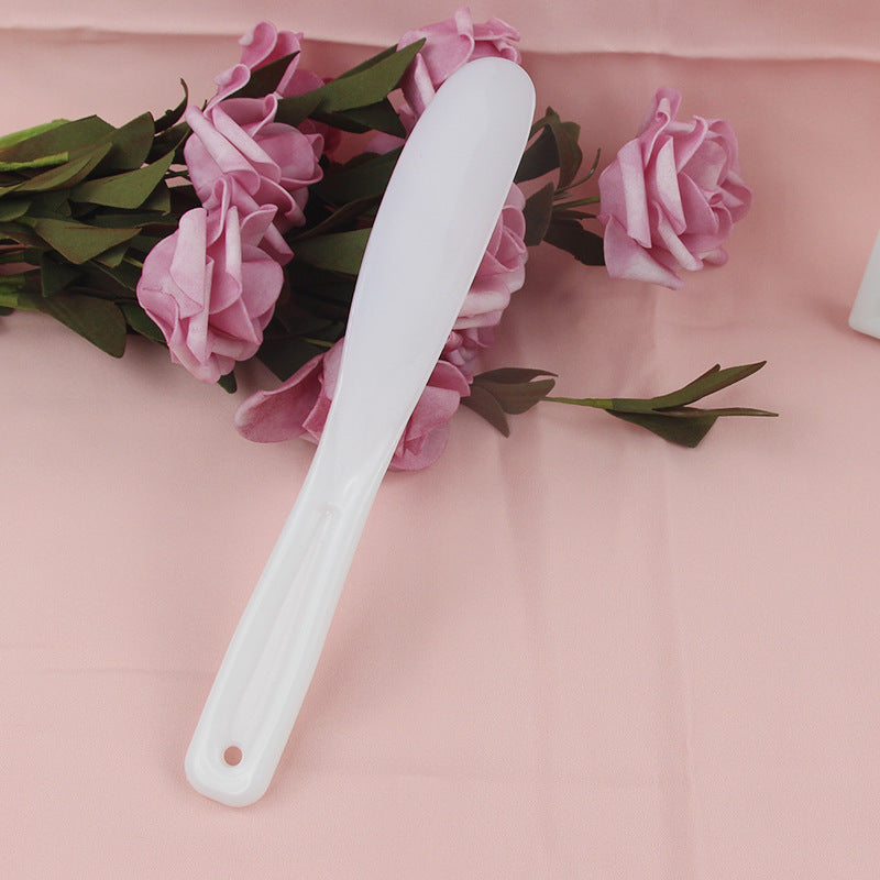 Simple white silicone mask Bowl set Spa DIY mask tool factory outlet - image 3