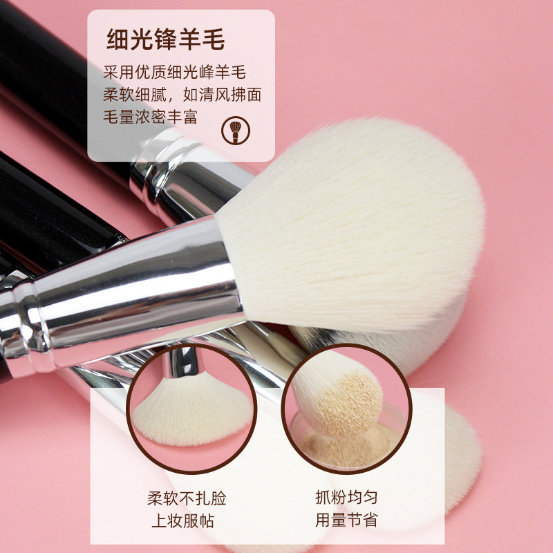 15 animal hair makeup brush set real wool studio makeup school professional makeup artist full set of makeup brushes - image 2