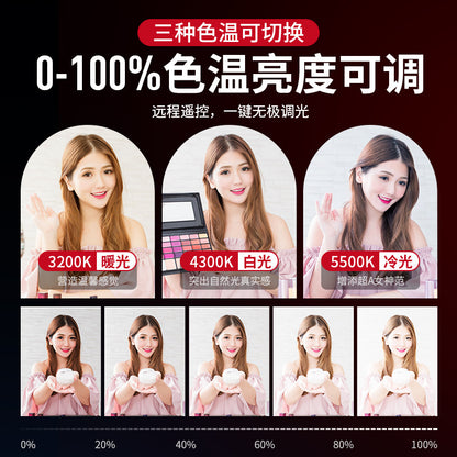 Indoor products studio shooting soft light box LED portrait shooting beauty fill light shaking short video live light - image 2