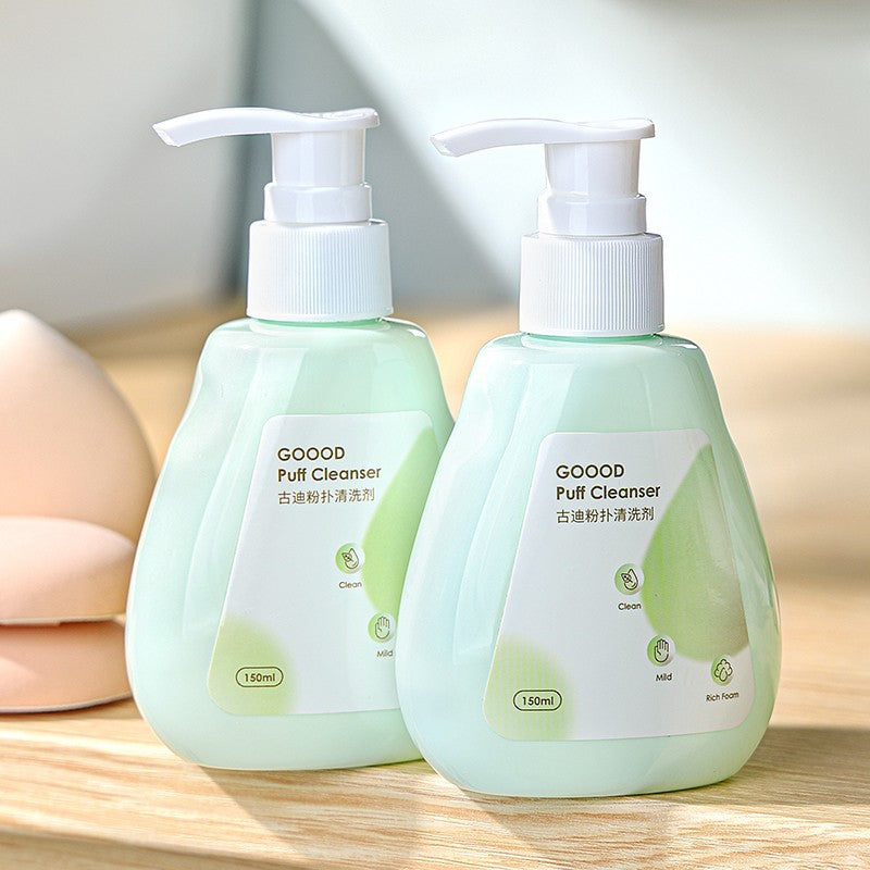 Powder Puff cleaning agent makeup brush cleaning liquid beauty egg air cushion sponge egg makeup brush cleaning 150ml tool - image 1