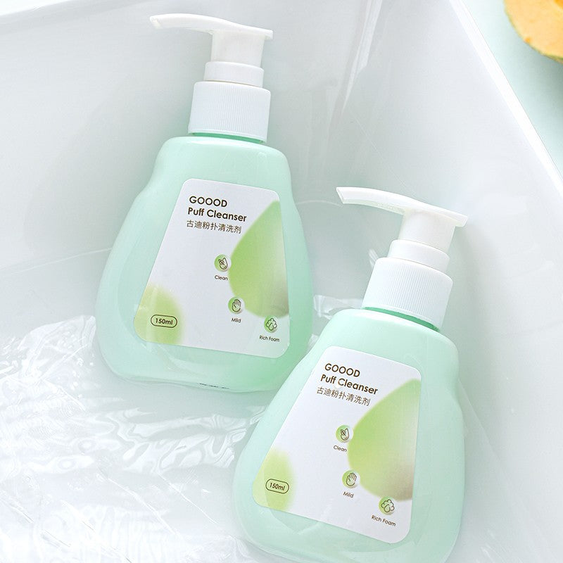 Powder Puff cleaning agent makeup brush cleaning liquid beauty egg air cushion sponge egg makeup brush cleaning 150ml tool - image 3