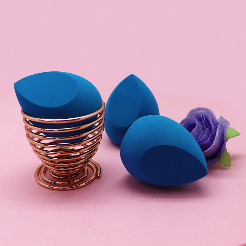 Makeup Sponge with Water Drop Shape and Diagonal Cut, Suitable for Both Dry and Wet Use, Does Not Absorb Powder, Hydrophilic, Non-Latex, Ultra-Soft Makeup Sponge - image 2