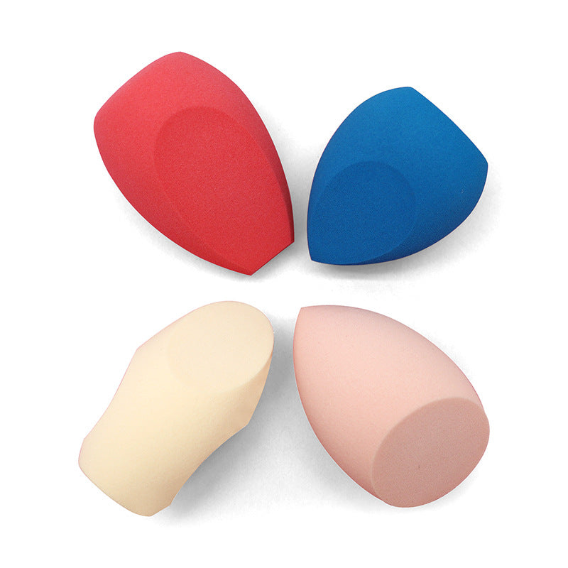 Makeup Sponge with Water Drop Shape and Diagonal Cut, Suitable for Both Dry and Wet Use, Does Not Absorb Powder, Hydrophilic, Non-Latex, Ultra-Soft Makeup Sponge - image 3