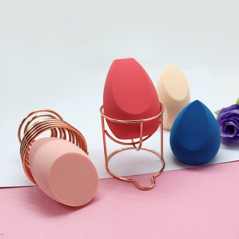 Makeup Sponge with Water Drop Shape and Diagonal Cut, Suitable for Both Dry and Wet Use, Does Not Absorb Powder, Hydrophilic, Non-Latex, Ultra-Soft Makeup Sponge - image 4