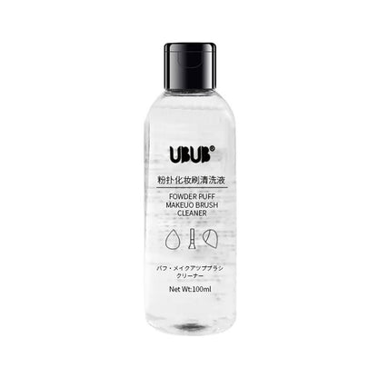 100ml powder puff cleaner makeup brush brush cleaning liquid beauty makeup egg cleaning powder puff makeup tool cleaning liquid - image 5
