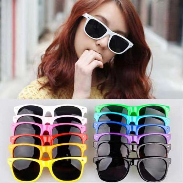 Factory Direct Sales European and American Wholesale Rice Nail Sunglasses Fashion Retro Star Style Candy Color Sunglasses Can Be Printed with Logo - image 1