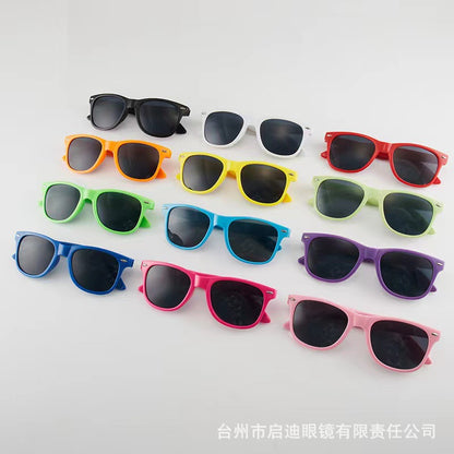 Factory Direct Sales European and American Wholesale Rice Nail Sunglasses Fashion Retro Star Style Candy Color Sunglasses Can Be Printed with Logo - image 3