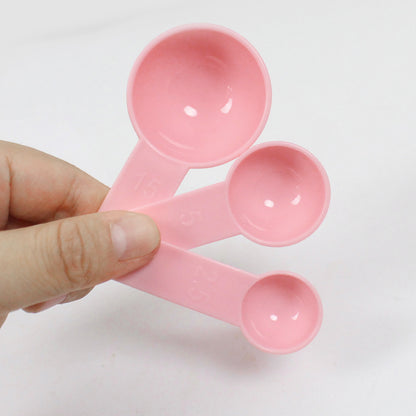 Beauty Mask Spoon Makeup Tool Seaweed Mask Powder Measuring Spoon 2.5/5/15ml Mask Spoon with Chain Three Spoons - image 4