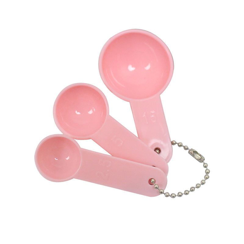 Beauty Mask Spoon Makeup Tool Seaweed Mask Powder Measuring Spoon 2.5/5/15ml Mask Spoon with Chain Three Spoons - image 5