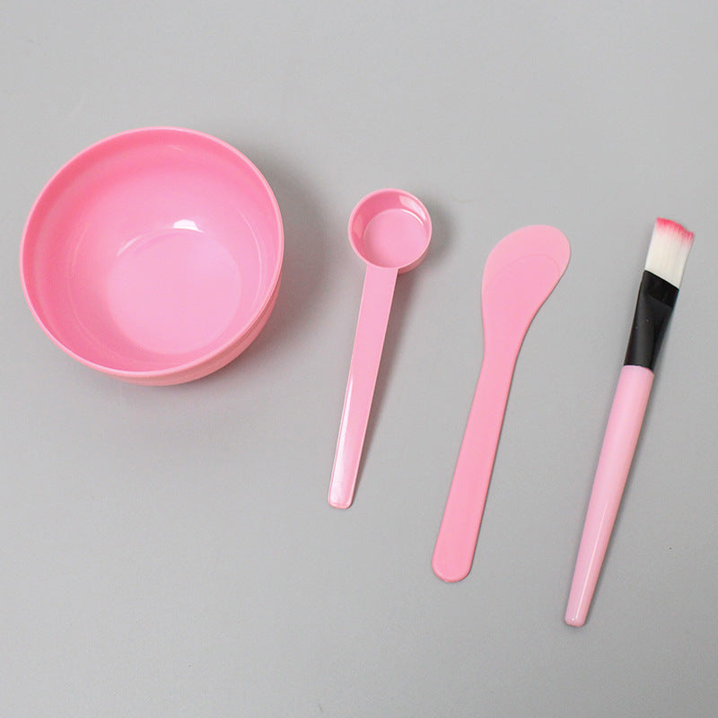 Beauty Tools Mask Bowl 4 Four-Piece Set Individually Packaged Mask Adjustment Bowl Mask Stick Scraper Measuring Spoon Makeup Mask Brush - image 4
