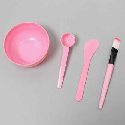 Beauty Tools Mask Bowl 4 Four-Piece Set Individually Packaged Mask Adjustment Bowl Mask Stick Scraper Measuring Spoon Makeup Mask Brush - image 4