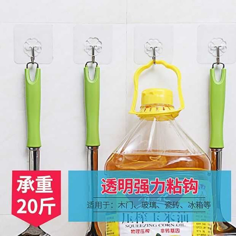 Transparent Traceless Hook, Strong Adhesive Hook, Waterproof Hook, 513 Hook, Kitchen Nano Sticker Nail-Free Hook, Cross-Border - image 4