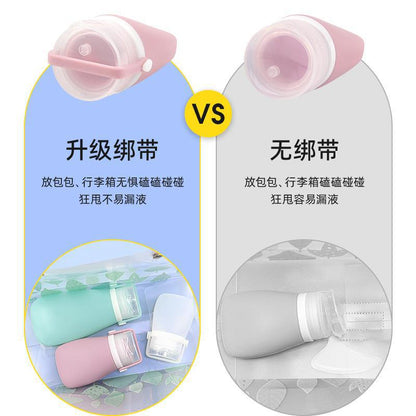 Travel Bottling Shampoo Cosmetic Silicone Emulsion Bottling Set Cosmetic Storage Bottle Spot Wholesale - image 3